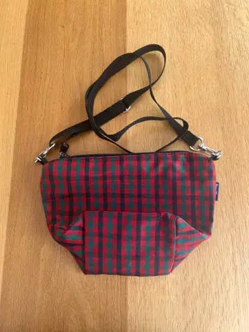 파밀리아 미니백 빨간색 보트형 참 없음