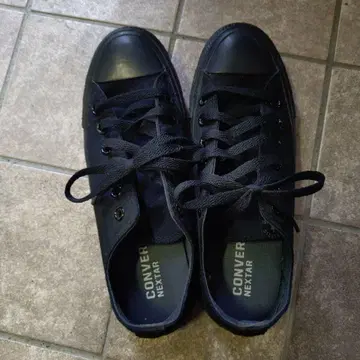 CONVERSE NEXATIR 블랙 스니커즈 23.5cm