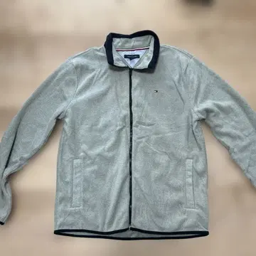 TOMMY HILFIGER 플리스 자켓 XL 그레이