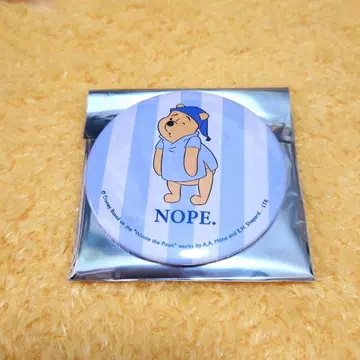 오마이카페 곰돌이 푸 캔뱃지