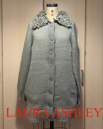 LAURA ASHLEY 로라 애슐리 알파카 혼방 가디건