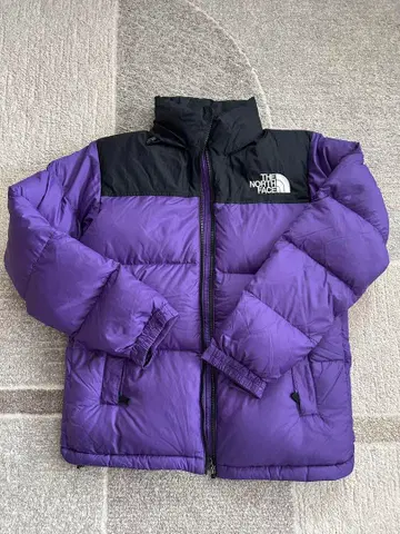 THE NORTH FACE 보라색 다운 자켓
