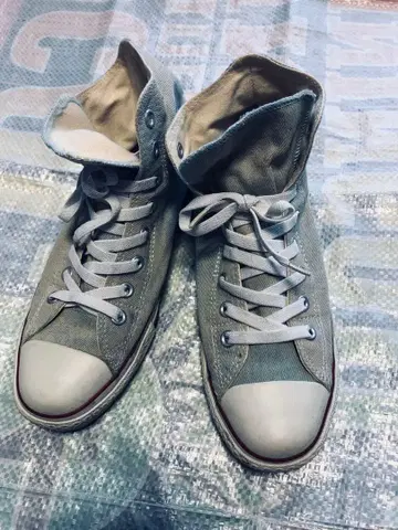 컨버스 데님 하이컷 스니커즈