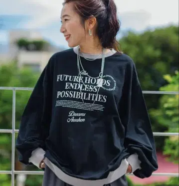 니코앤드 be with MMisayo 리메이크 라이크 풀오버 블랙 새상품