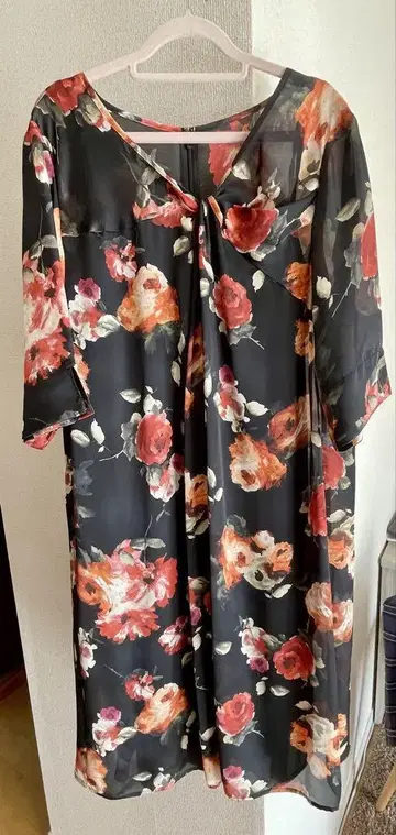 4298 시즈카코무로 꽃무늬 원피스 42