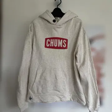 참스 CHUMS 크림색 후드티 L 사이즈