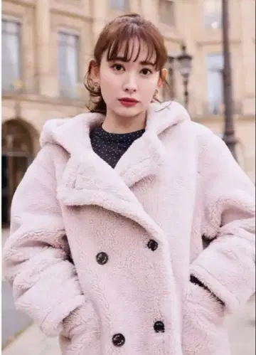 Fleur Shearling Boa Coat S 사이즈