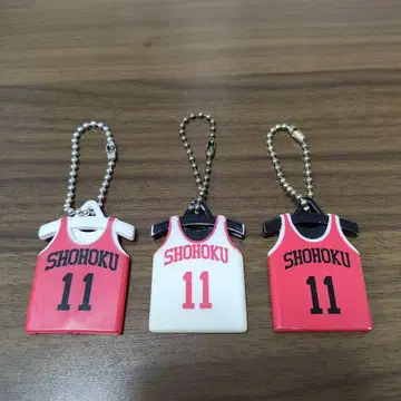 SLAMDUNK 유니폼형 키링 서태웅(루카와 카에데) 레어 희귀