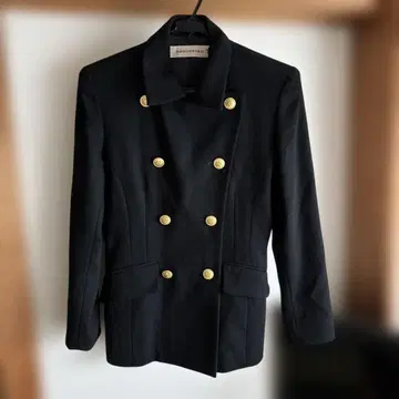 REQUESTED 블랙 더블 브레스트 자켓 M