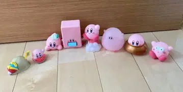 커비 피규어 8개 세트