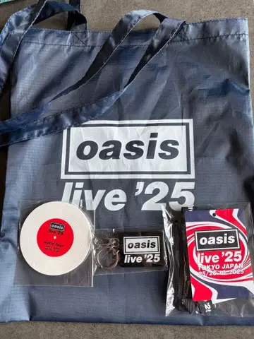OASIS Live 25 도쿄 공연 VIP 굿즈 세트 덤 포함