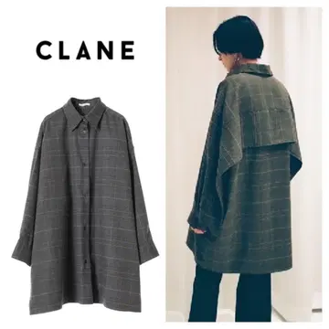 CLANE 긴팔 셔츠 체크