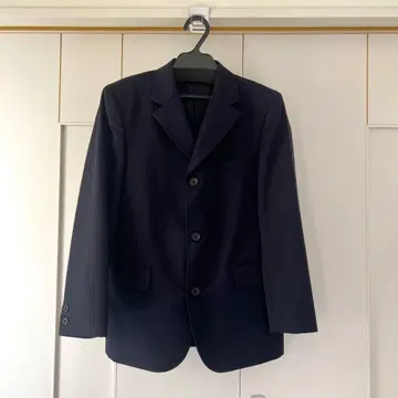 M'CREGOR 네이비 테일러드 자켓 160