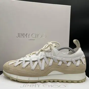 새상품급 지미추 메쉬 가죽 남성용 26cm 상당