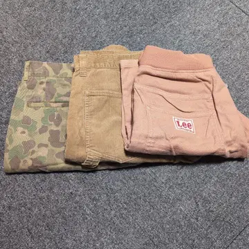 남성용 하프 팬츠 3종