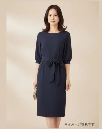 CHIC LINE / 네이비 원피스 M 사이즈