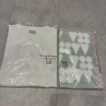 King & Prince 콘서트 T셔츠 & 타월 세트