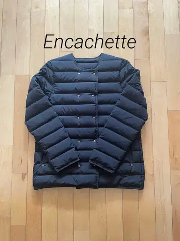 Encachette 앙카셰트 다운 다운 자켓 블랙