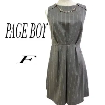 PAGE BOY 질감 좋은 어레인지하기 쉬운 원피스 F