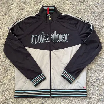 Quiksilver 풀 집업 자켓 네이비 그레이 L 사이즈