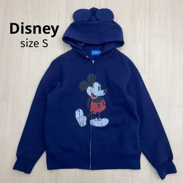 Disney RESORT 미키 귀 포함 후드 후드티 속기모 S