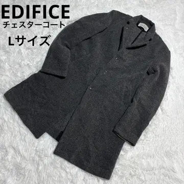 [ 새상품급 ] 에디피스 체스터 코트 L 사이즈 울 코트 EDIFICE