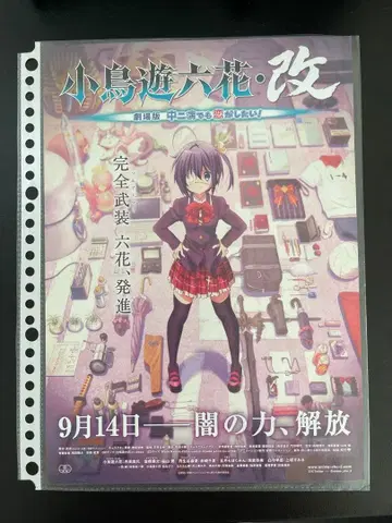 중2병이라도 사랑이 하고 싶어 플라이어