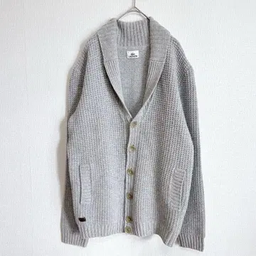 LACOSTE 라코스테 그레이 니트 가디건 사이즈 4/L 남성용 겨울