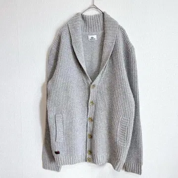 LACOSTE 라코스테 그레이 니트 가디건 사이즈 4/L 남성용 겨울