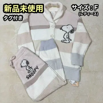 [ 새상품 ] 젤라피케 스누피 베비모코 숄 가디건 롱 팬츠