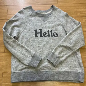 새상품급 MADISONBLUE Hello 프린트 맨투맨 사이즈 01