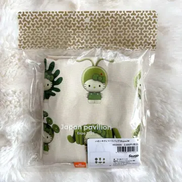 일본관 엑스포 해조 키티 에코백 토트백 expo 2025