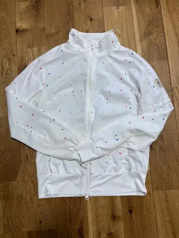 Callaway 컬러풀 점묘 집업 자켓