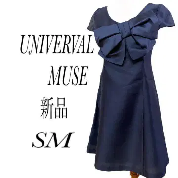 리본의 귀여운 UNIVERVAL MUSE 원피스 새상품 M