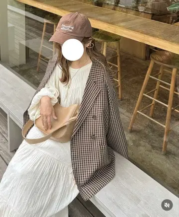 시마무라 choco 님 체크 자켓
