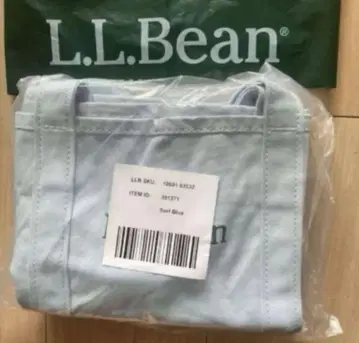 [ 새상품 미사용 ] L.L.Bean 그로서리 토트 서프 블루 완판템