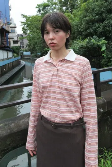 nuuanu Nuka Polo Shirt_Dry Rose 피케 셔츠