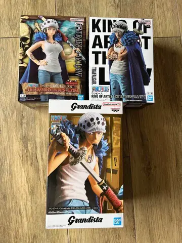 원피스 트라팔가 로 피규어 3체 세트