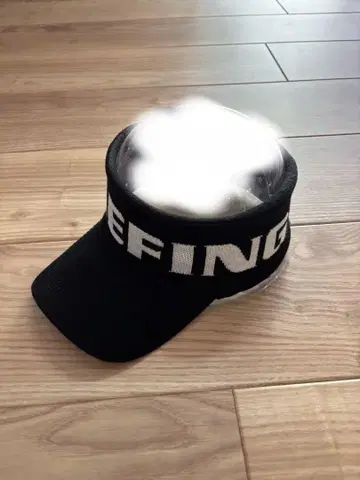 브리핑 니트 바이저 블랙