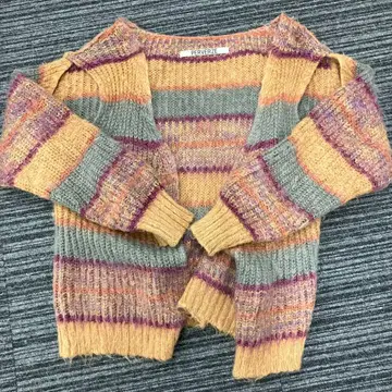 Perverze 모헤어 니트 가디건