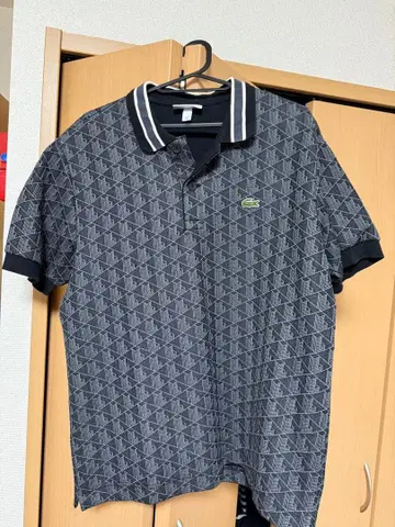 Lacoste 피케 셔츠 블랙