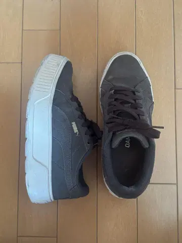 PUMA 스웨이드 스니커즈 23.5cm 브라운