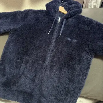 Champion 플리스 자켓 L 네이비