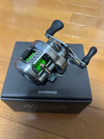 SHIMANO 23 칼카타 퀘스트 네이비 BFS XG 좌측 핸들