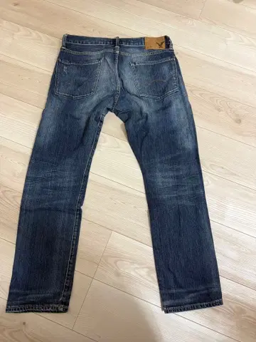 다크 블루 스트레이트 데님 32/30