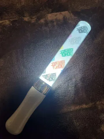 이기가리 도호쿠산 응원봉 화이트 단색