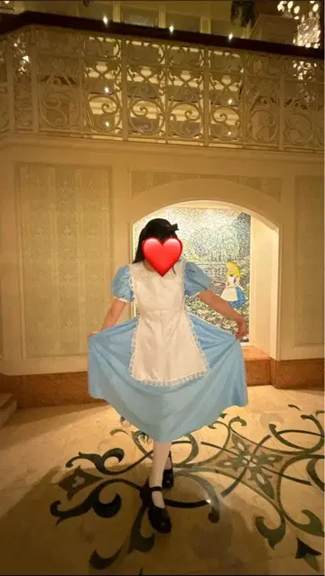 D할로윈 의상 앨리스 분장