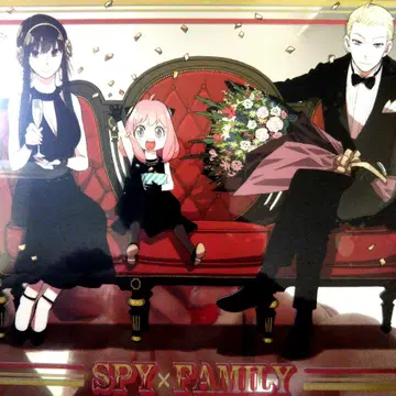 스파이 패밀리 포저가 가족 사진 거울