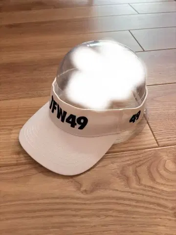TFW49 로고 자수 선바이저 화이트 M