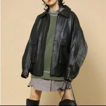 Freaks store 인조 가죽 자켓